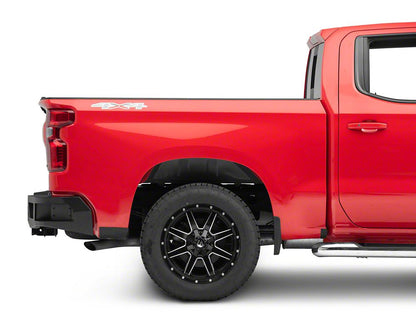 Barricade HD Rear Bumper with LED Fog Lights (19-25 Silverado 1500)