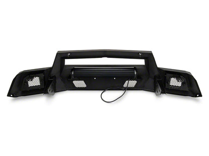 Barricade HD Stubby Front Bumper with 20-Inch Dual Row LED Light Bar (19-21 Silverado 1500)