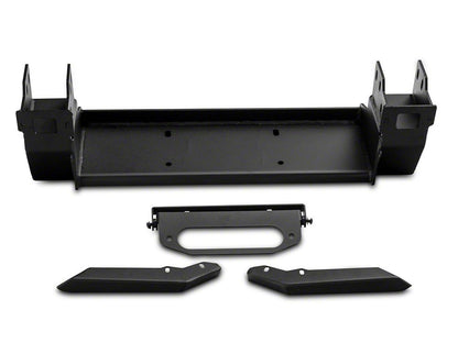 Barricade HD Stubby Front Bumper with Winch Mount and 20-Inch Single Row LED Light Bar (19-21 Silverado 1500, Excluding Diesel)