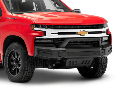 Barricade Extreme HD Modular Front Bumper with LED DRL, Skid Plate and Over Rider Hoop (19-21 Silverado 1500)