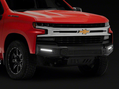 Barricade Extreme HD Modular Front Bumper with LED DRL and Skid Plate (19-21 Silverado 1500)