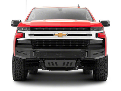 Barricade Extreme HD Modular Front Bumper with LED DRL and Skid Plate (19-21 Silverado 1500)