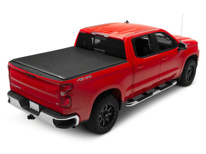 Barricade Soft Roll Up Tonneau Cover (19-25 Silverado 1500 w/ 5.80-Foot Short & 6.50-Foot Standard Box)