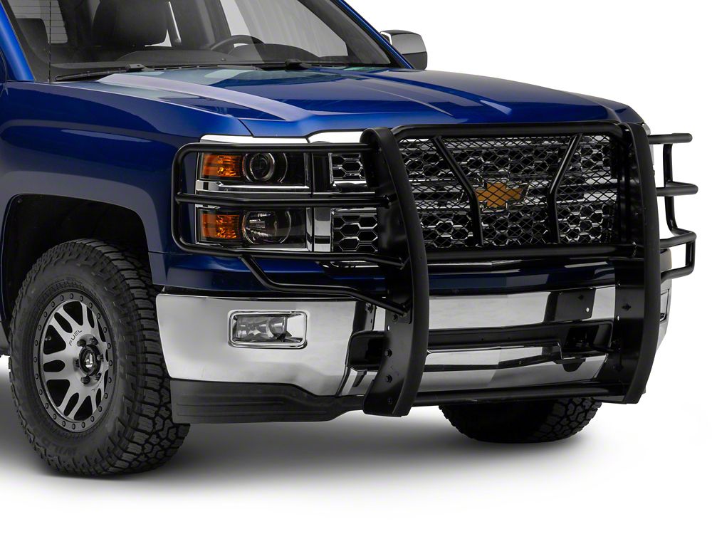 Barricade Modular Extreme HD Grille Guard; Black (14-18 Silverado 1500 ...
