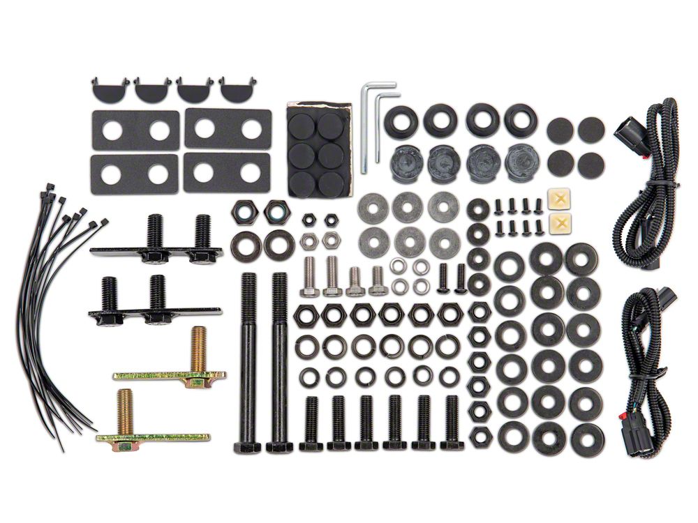 Barricade Replacement Bumper Hardware Kit for S101324 Only (16-18 Silverado 1500)