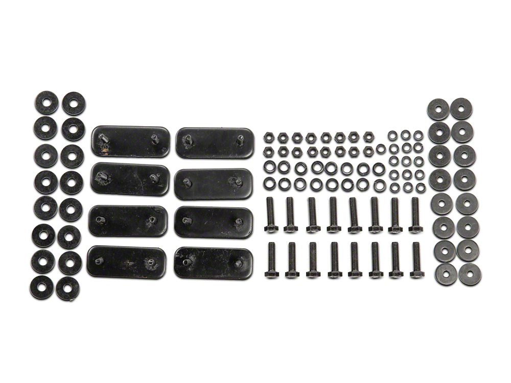Barricade Replacement Running Board Hardware Kit for S112208 Only (19-25 Silverado 1500 Crew Cab)