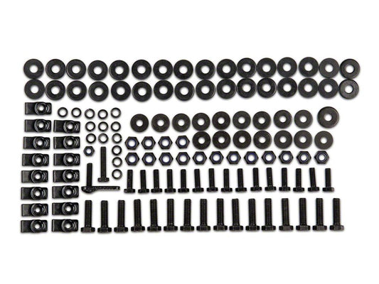 Barricade Replacement Side Step Bar Hardware Kit for S112213 Only (07-18 Silverado 1500 Crew Cab)