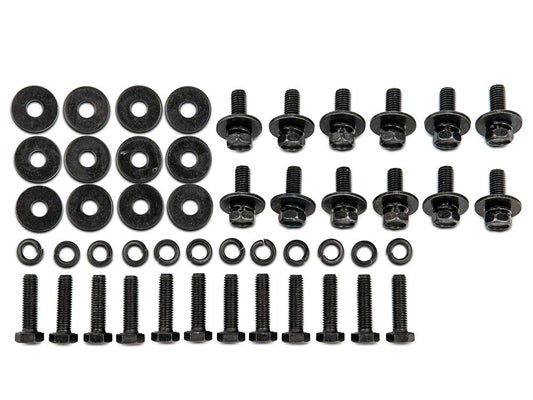 Barricade Replacement Side Step Bar Hardware Kit for S112493 Only (19-25 Silverado 1500 Double Cab)