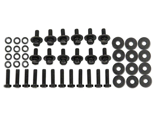 Barricade Replacement Side Step Bar Hardware Kit for S112497 Only (19-25 Silverado 1500 Double Cab)