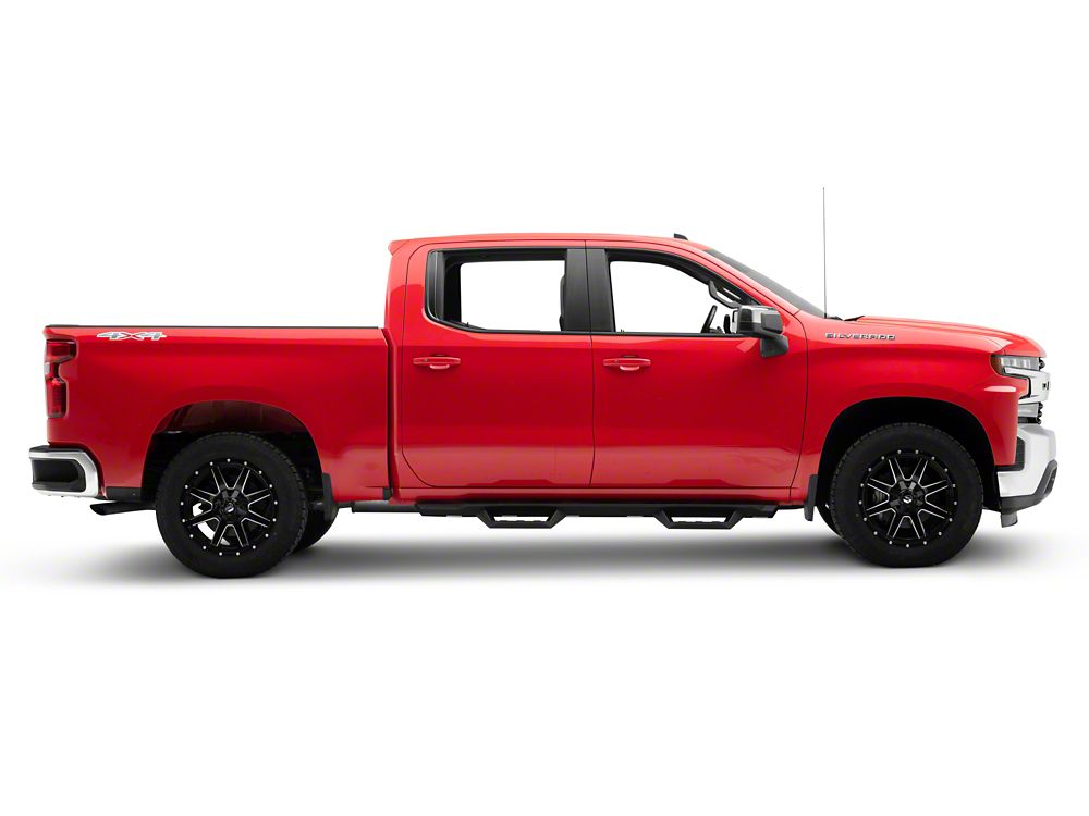 Barricade HD Overland Drop Side Step Bars (19-25 Silverado 1500 Crew Cab)