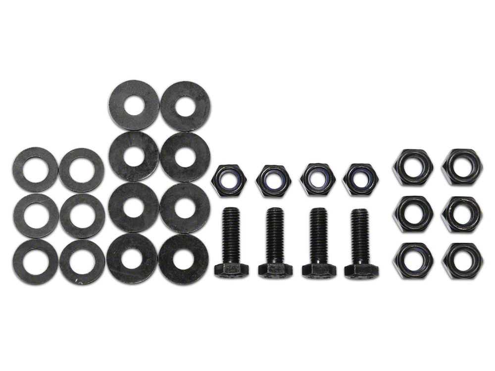 Barricade Replacement Bull Bar Hardware Kit for S112317 Only (19-25 Silverado 1500, Excluding ZR2)