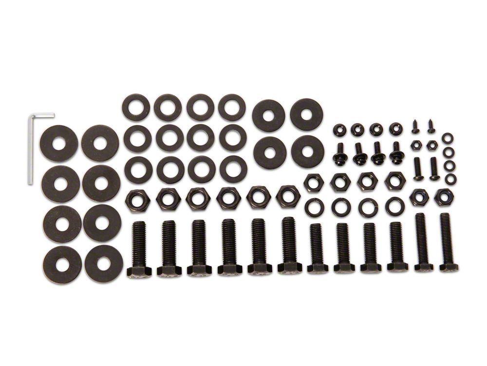 Barricade Replacement Bumper Hardware Kit for S114383 Only (07-13 Silverado 1500)