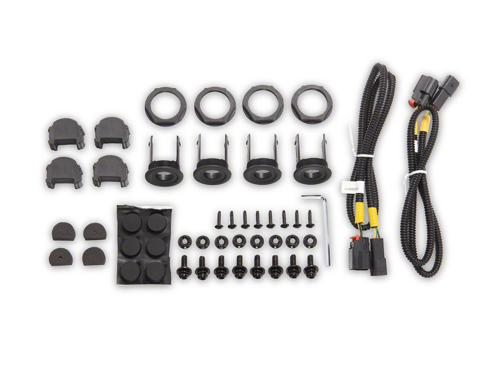 Barricade Replacement Bumper Hardware Kit for S121331 Only (14-18 Silverado 1500)