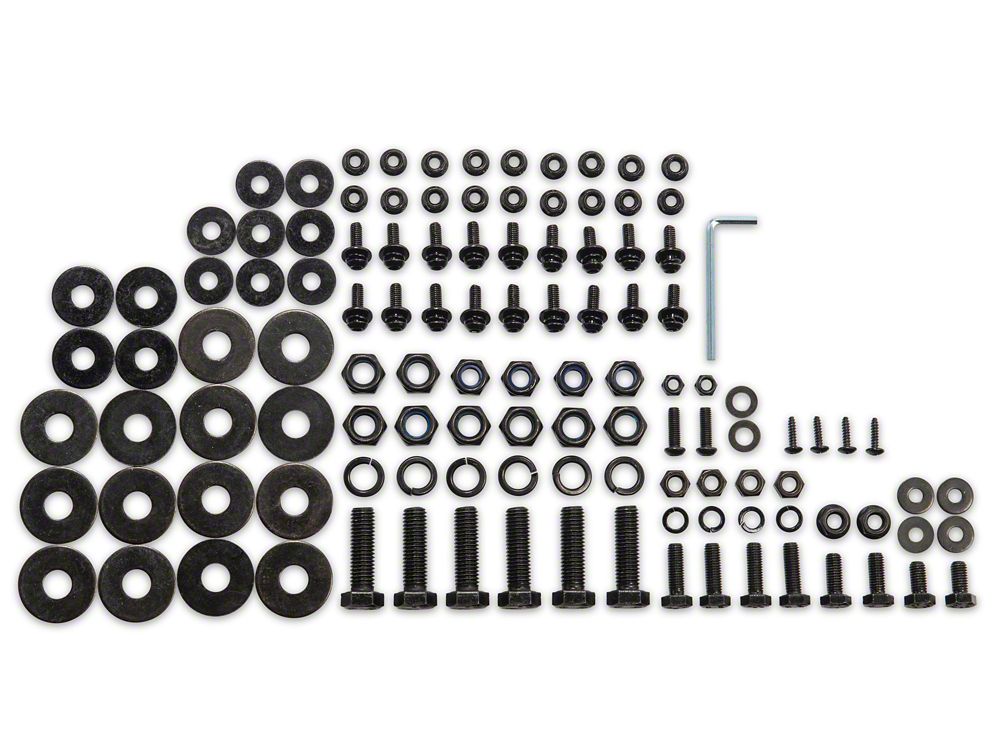 Barricade Replacement Bumper Hardware Kit for S126470 Only (19-21 Silverado 1500)