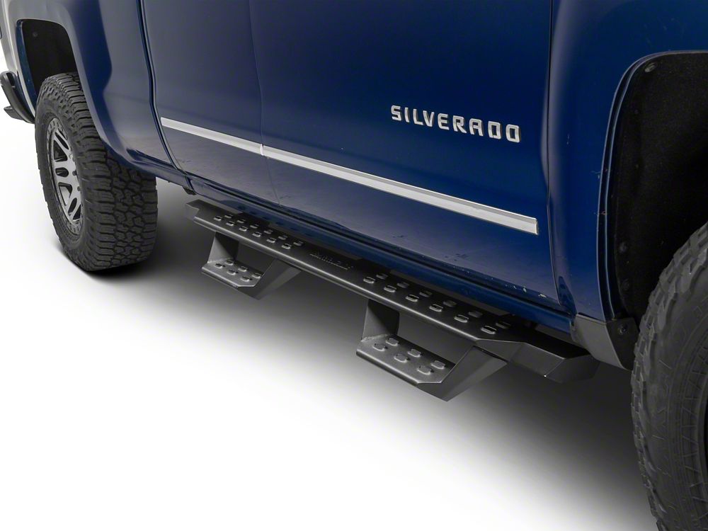 Barricade HD Overland Drop Step Bars (07-18 Silverado 1500 Extended/Double Cab)