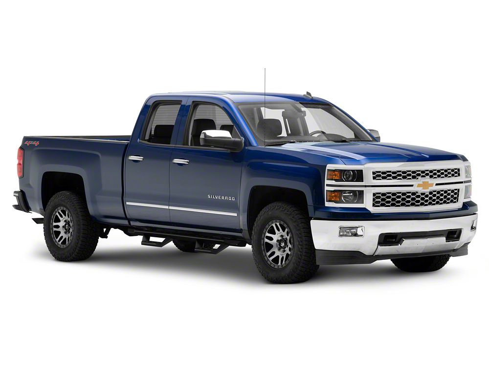 Barricade HD Overland Drop Step Bars (07-18 Silverado 1500 Extended/Double Cab)