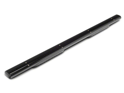 Barricade E-Series 5-Inch Oval Straight Side Step Bars; Black (19-25 Silverado 1500 Crew Cab)