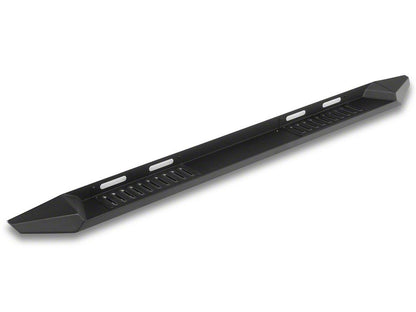 Barricade HD Steel Running Boards; Textured Black (19-25 Silverado 1500 Crew Cab)