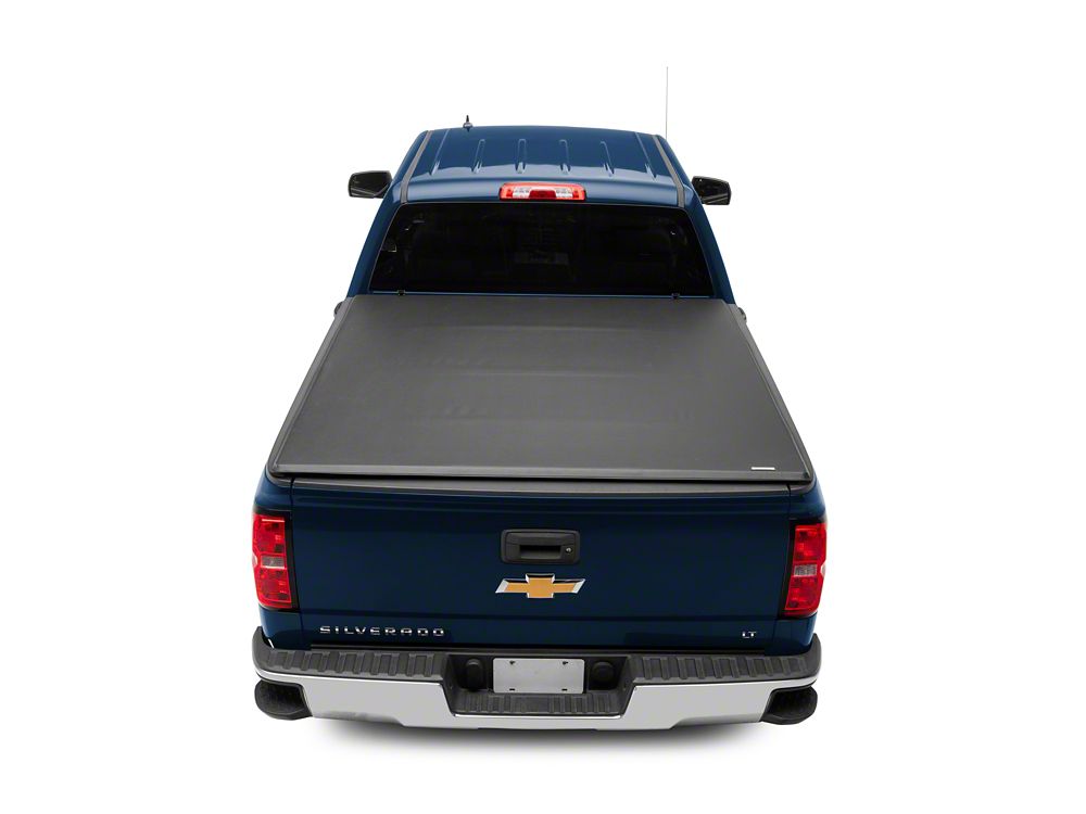 Barricade Soft Quad-Fold Tonneau Cover (14-18 Silverado 1500 w/ 5.80-Foot Short Box)