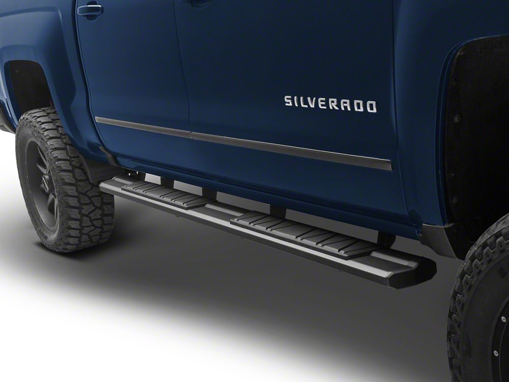 Barricade 6-Inch Running Boards (07-18 Silverado 1500 Crew Cab)