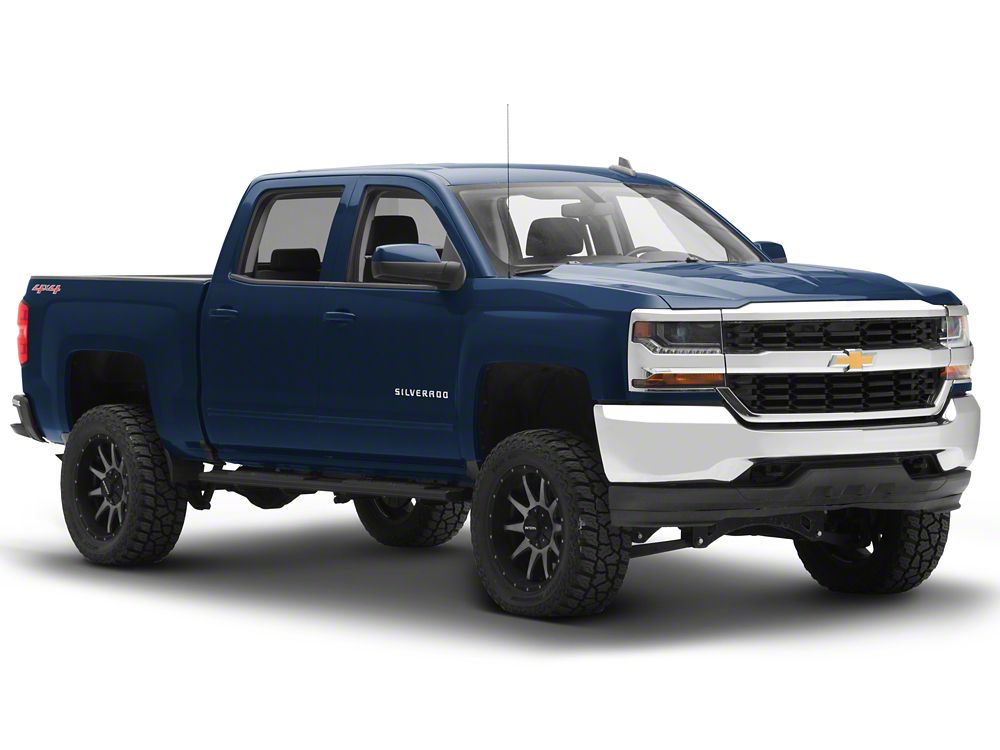 Barricade 6-Inch Running Boards (07-18 Silverado 1500 Crew Cab)