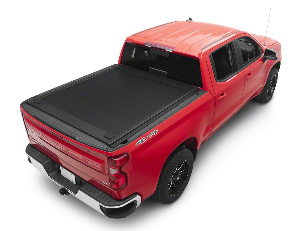 Barricade Aluminum Retractable Locking Tonneau Cover (14-25 Silverado 1500 w/ 5.80-Foot Short & 6.50-Foot Standard Box)