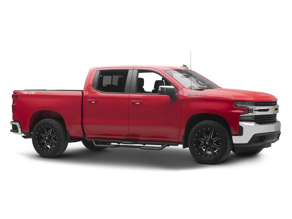 Barricade TCX HD Drop Side Step Bars (19-25 Silverado 1500 Crew Cab)