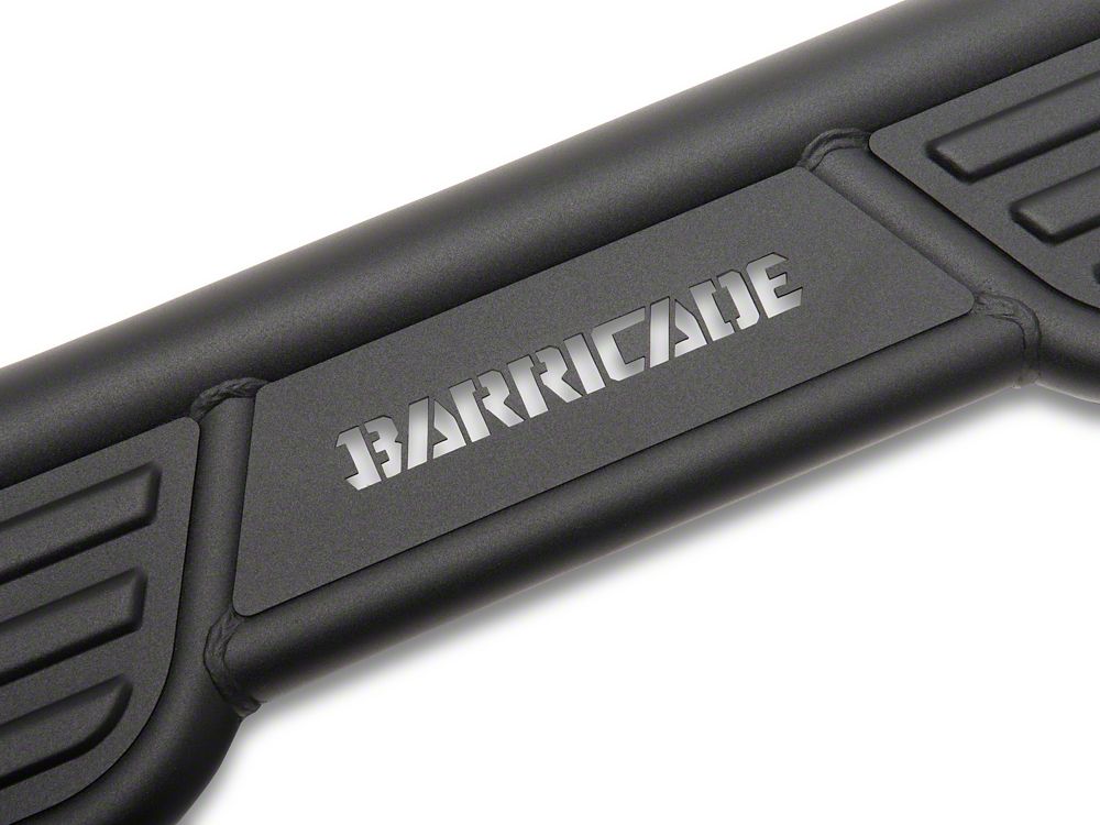 Barricade Formed HD Running Boards; Textured Black (19-25 Silverado 1500 Crew Cab)