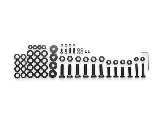 Barricade Replacement Rear Bumper Hardware Kit for S101325 Only (07-18 Silverado 1500)