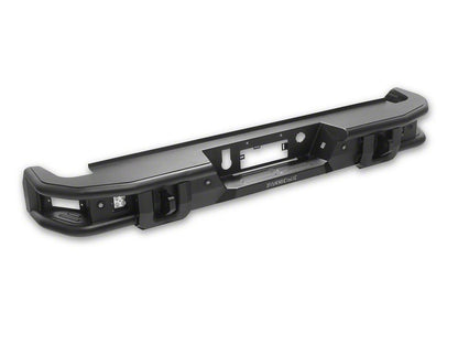 Barricade HD4 Tubular Rear Bumper with LED Fog Lights (19-26 Silverado 1500)