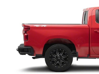 Barricade HD4 Tubular Rear Bumper with LED Fog Lights (19-26 Silverado 1500)