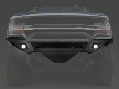 Barricade HD Off-Road Front Bumper with LED Fog Lights and Skid Plate (16-18 Silverado 1500)