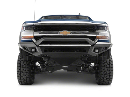 Barricade HD Off-Road Front Bumper with LED Fog Lights and Skid Plate (16-18 Silverado 1500)