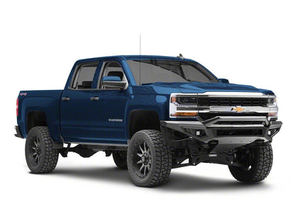 Barricade HD Off-Road Front Bumper with LED Fog Lights and Skid Plate (16-18 Silverado 1500)
