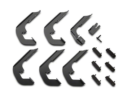 Barricade Rattler Running Boards; Textured Black (07-13 Sierra 1500)