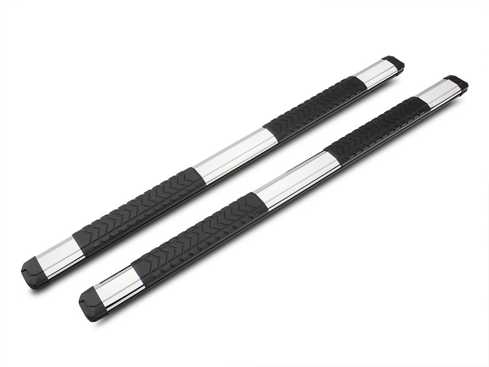 Barricade Saber 5-Inch Aluminum Side Step Bars (07-13 Sierra 1500 Extended Cab, Crew Cab)