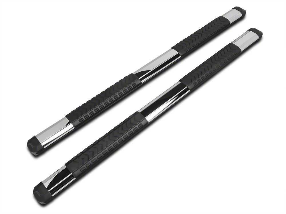 Barricade Saber 5-Inch Aluminum Side Step Bars (14-18 Sierra 1500 Double Cab, Crew Cab)