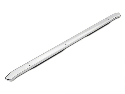 Barricade Pinnacle 4-Inch Oval Bent End Side Step Bars; Rocker Mount; Stainless Steel (07-13 Sierra 1500 Extended Cab, Crew Cab)