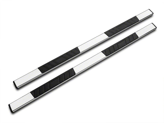 Barricade T4 Side Step Bars; Rocker Mount; Stainless Steel (14-18 Sierra 1500 Double Cab, Crew Cab)