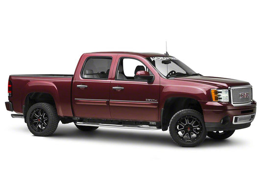 Barricade 3-Inch Side Step Bars; Body Mount; Stainless Steel (99-13 Sierra 1500)