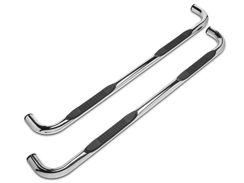 Barricade 3-Inch Side Step Bars; Body Mount; Stainless Steel (14-18 Sierra 1500)