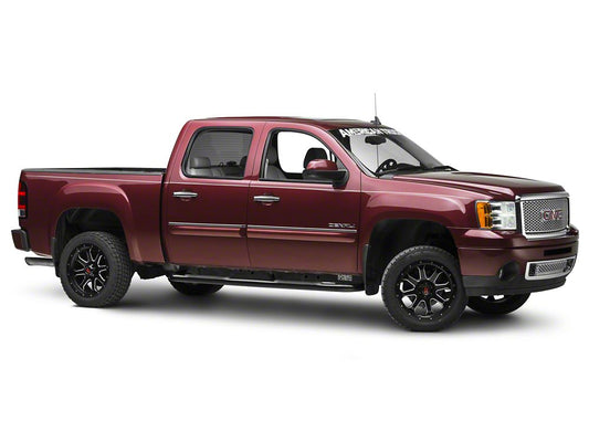 Barricade 3-Inch Side Step Bars; Body Mount; Black (99-13 Sierra 1500)
