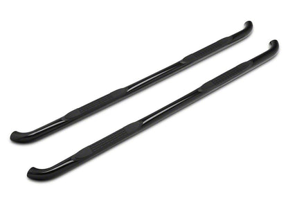 Barricade 3-Inch Side Step Bars; Rocker Mount; Black (14-18 Sierra 1500)