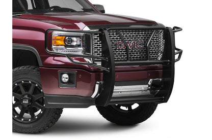 Barricade Extreme HD Grille Guard; Black (14-18 Sierra 1500)