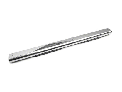 Barricade 6-Inch Oval Straight End Running Boards; Stainless Steel (99-13 Sierra 1500)