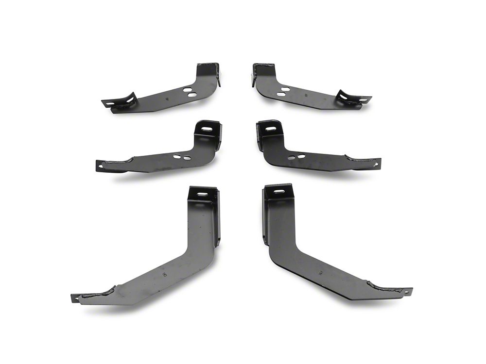 Barricade 6-Inch Oval Straight End Running Boards; Stainless Steel (99-13 Sierra 1500)