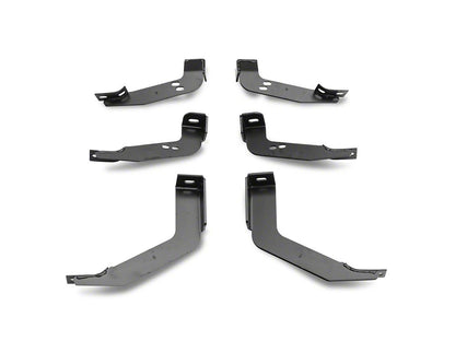 Barricade 6-Inch Oval Straight End Running Boards; Stainless Steel (99-13 Sierra 1500)