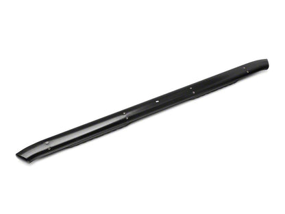 Barricade 5-Inch Oval Bent End Side Step Bars; Black (19-25 Sierra 1500 Crew Cab)