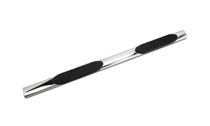 Barricade 5-Inch Oval Side Step Bars; Stainless Steel (19-25 Sierra 1500 Crew Cab)