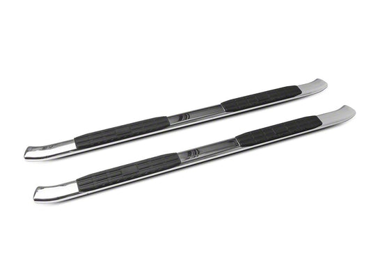 Barricade PNC Side Step Bars; Stainless Steel (19-25 Sierra 1500 Crew Cab)
